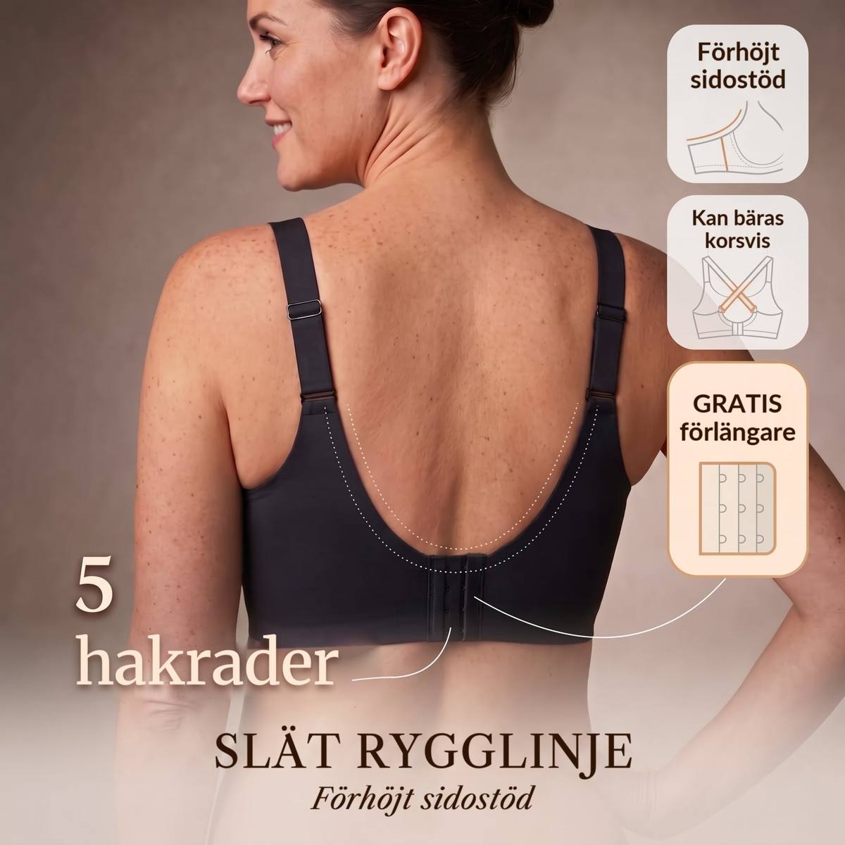 Lyndo BH med Jelly-teknologi
